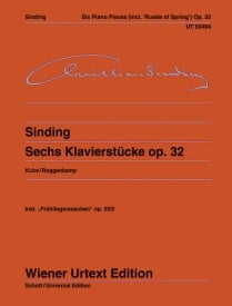 Sinding: Six Piano Pieces Opus 32 published by Wiener Urtext